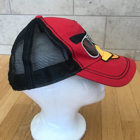 Angry Birds Red with Sunglasses Mesh Baseball Hat - Picture 2 of 9